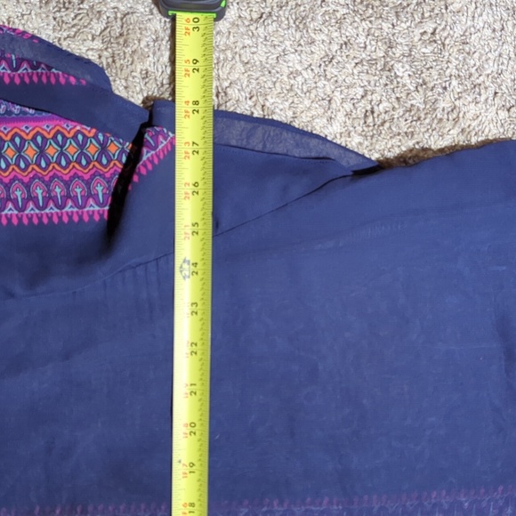 Studio Woman JP, 2X, Blue And Pink - Picture 8 of 8